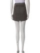 Brunello Cucinelli Virgin Wool Mini Skirt