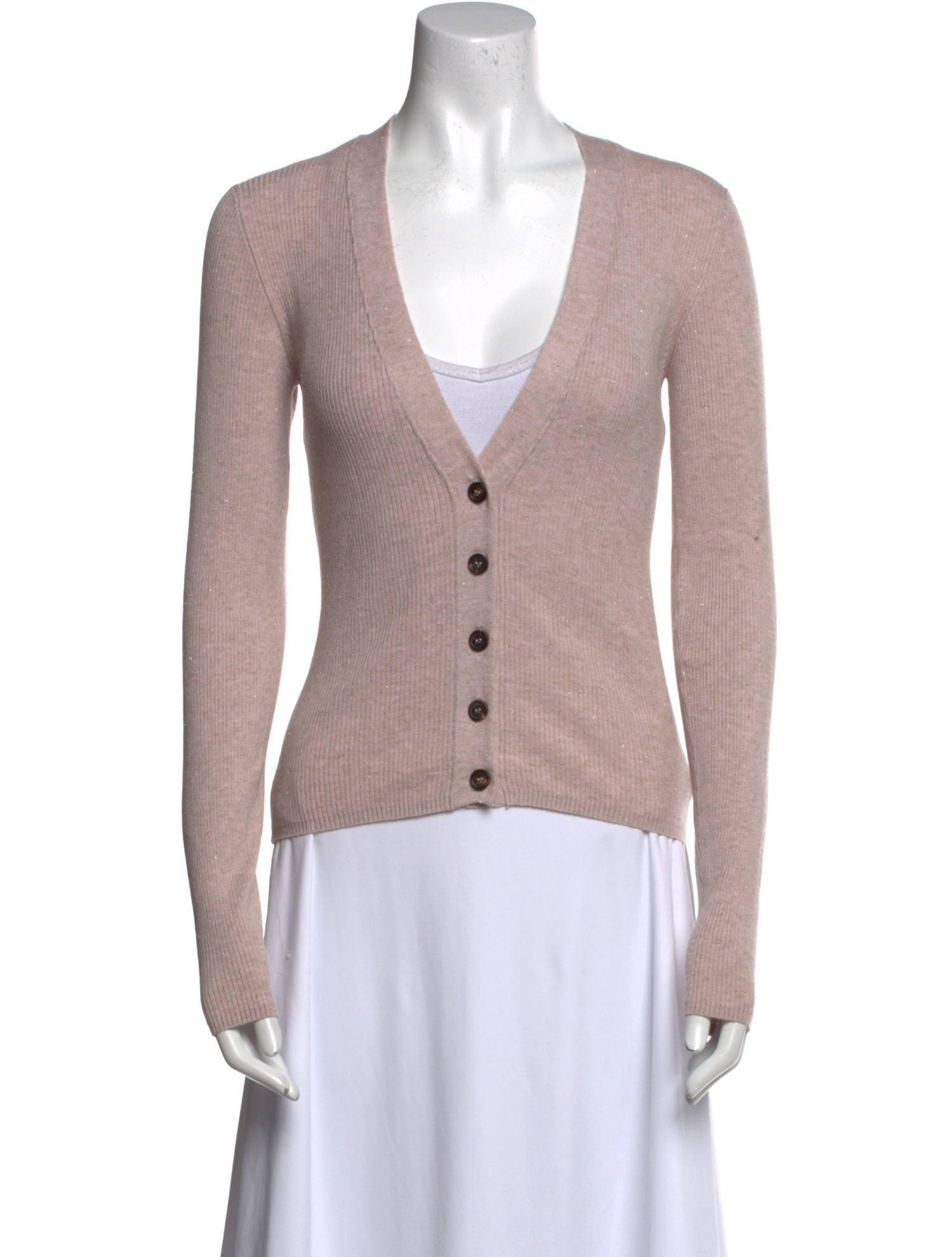Brunello Cucinelli Cashmere V-Neck Sweater w/ Tags