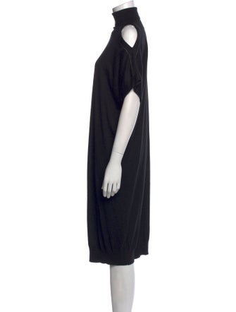 Brunello Cucinelli Cashmere Midi Length Dress