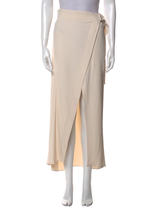 Brunello Cucinelli Pleated Accents Midi Length Skirt