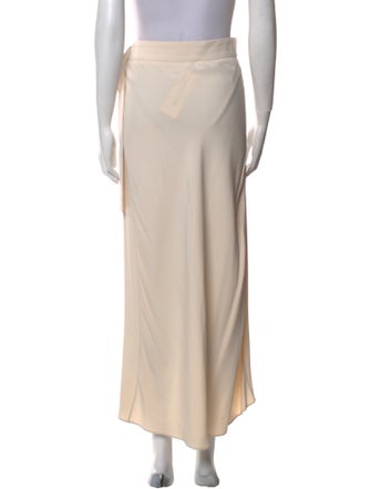 Brunello Cucinelli Pleated Accents Midi Length Skirt