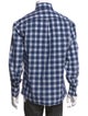 Brunello Cucinelli Plaid Print Long Sleeve Shirt