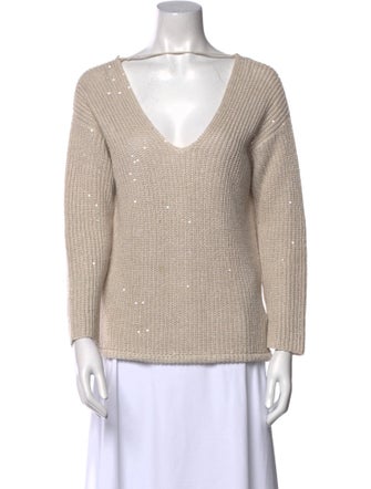 Brunello Cucinelli V-Neck Sweater