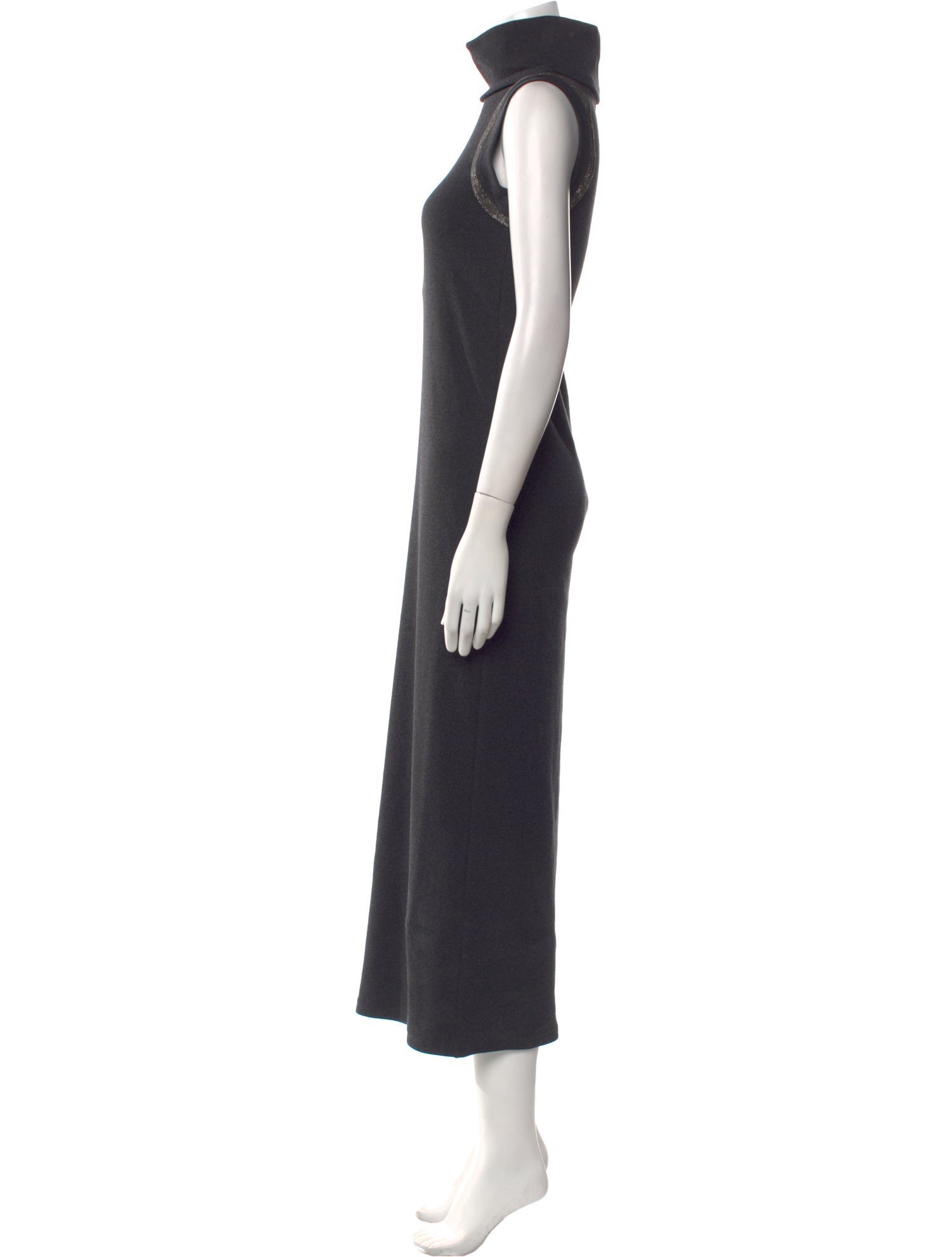 Brunello Cucinelli Turtleneck Long Dress w/ Tags