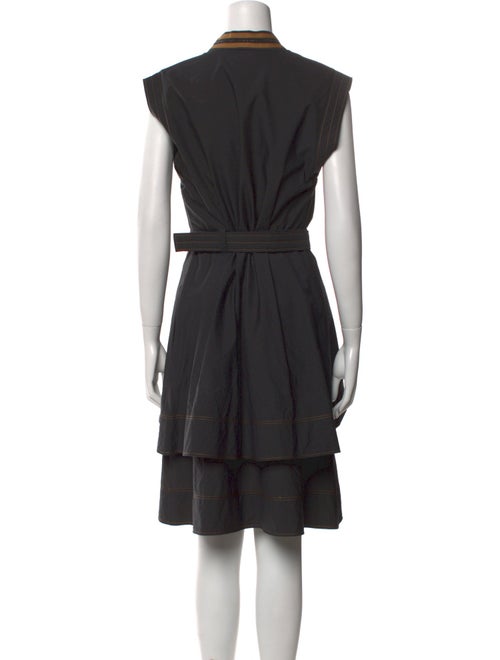 Brunello Cucinelli V-Neck Knee-Length Dress