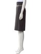 Brunello Cucinelli Virgin Wool Knee-Length Skirt