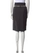 Brunello Cucinelli Virgin Wool Knee-Length Skirt