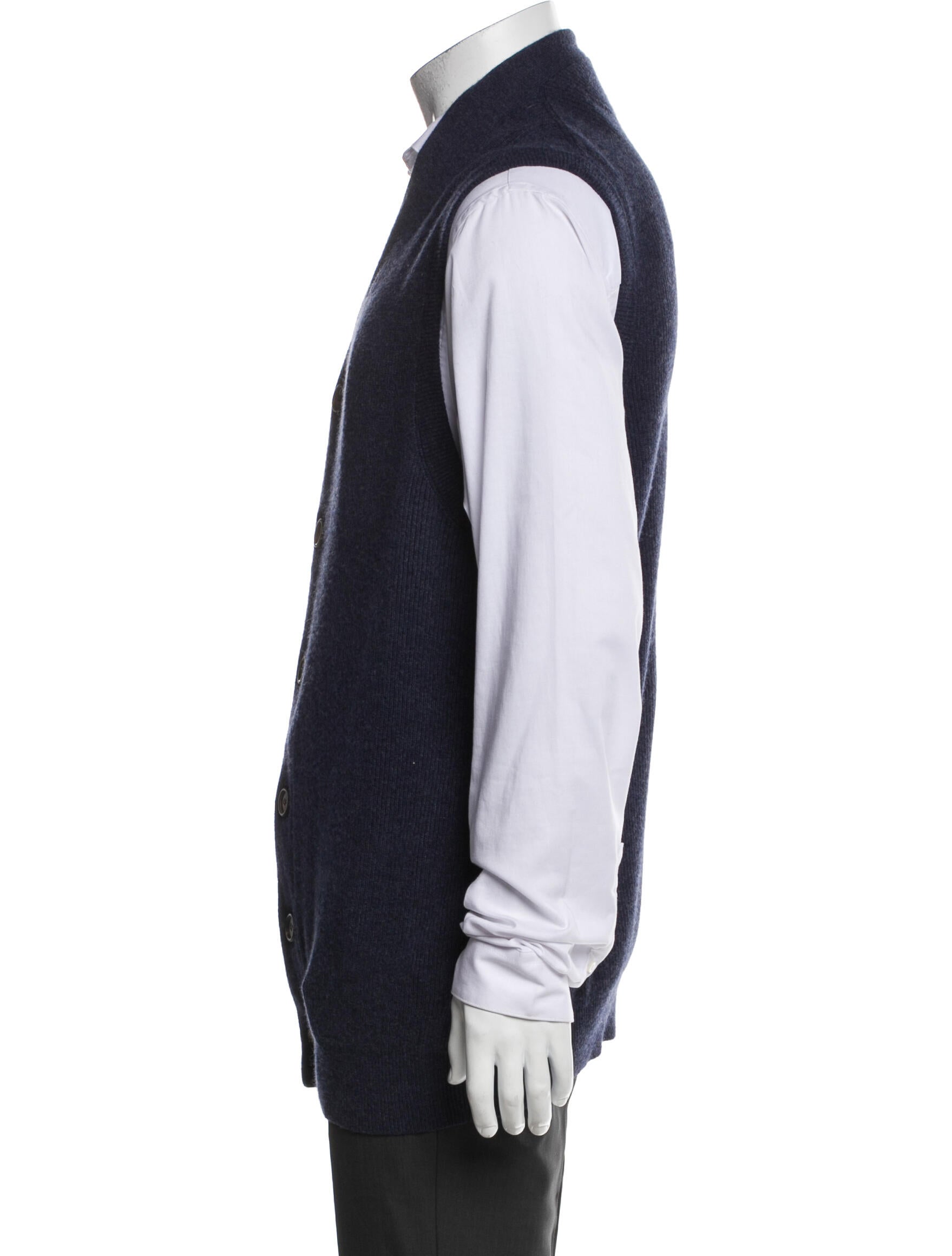 Brunello Cucinelli Cashmere V-Neck Sweater Vest