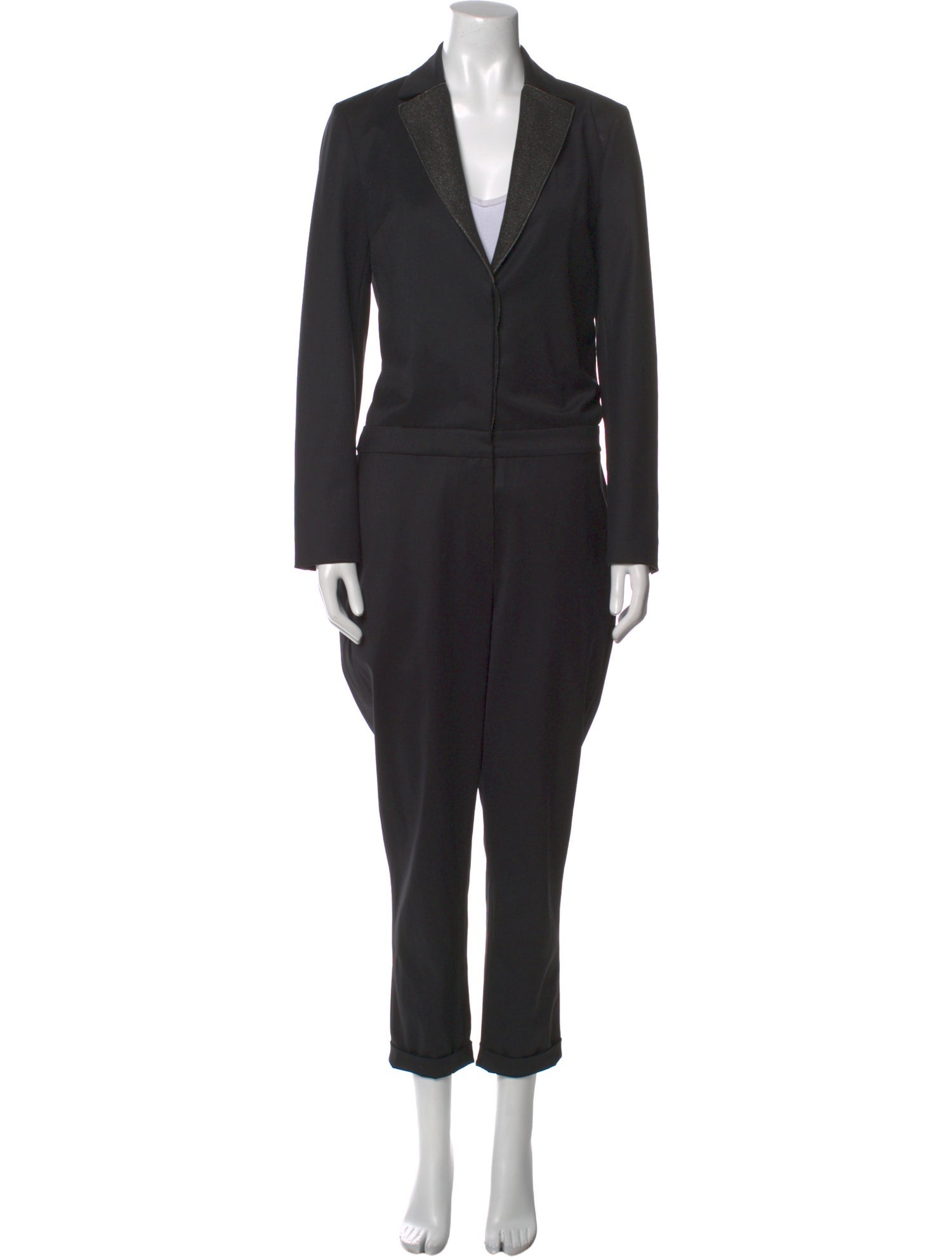 Brunello Cucinelli Virgin Wool Jumpsuit