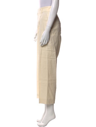 Brunello Cucinelli Linen Wide Leg Pants