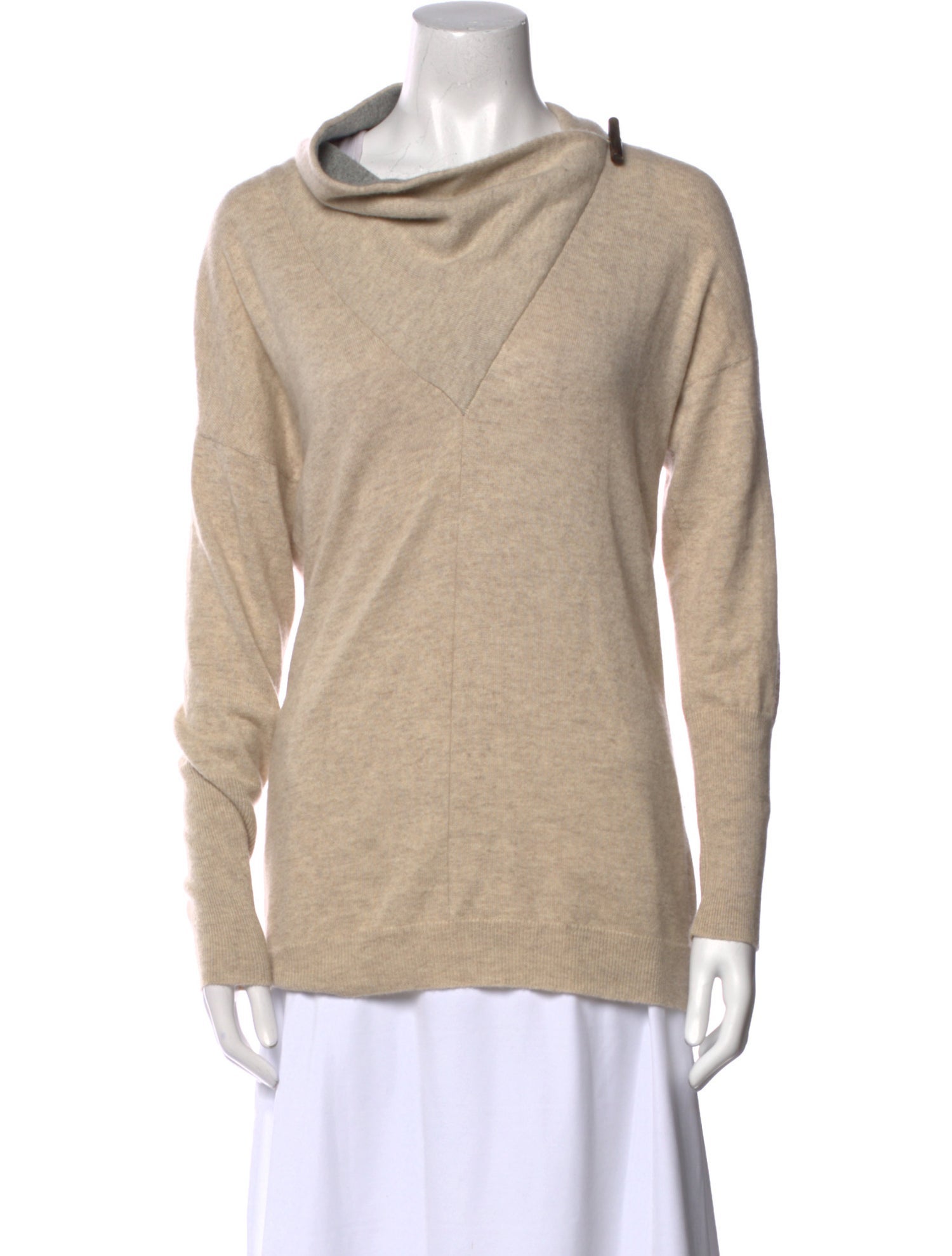 Brunello Cucinelli Cashmere Cowl Neck Sweater