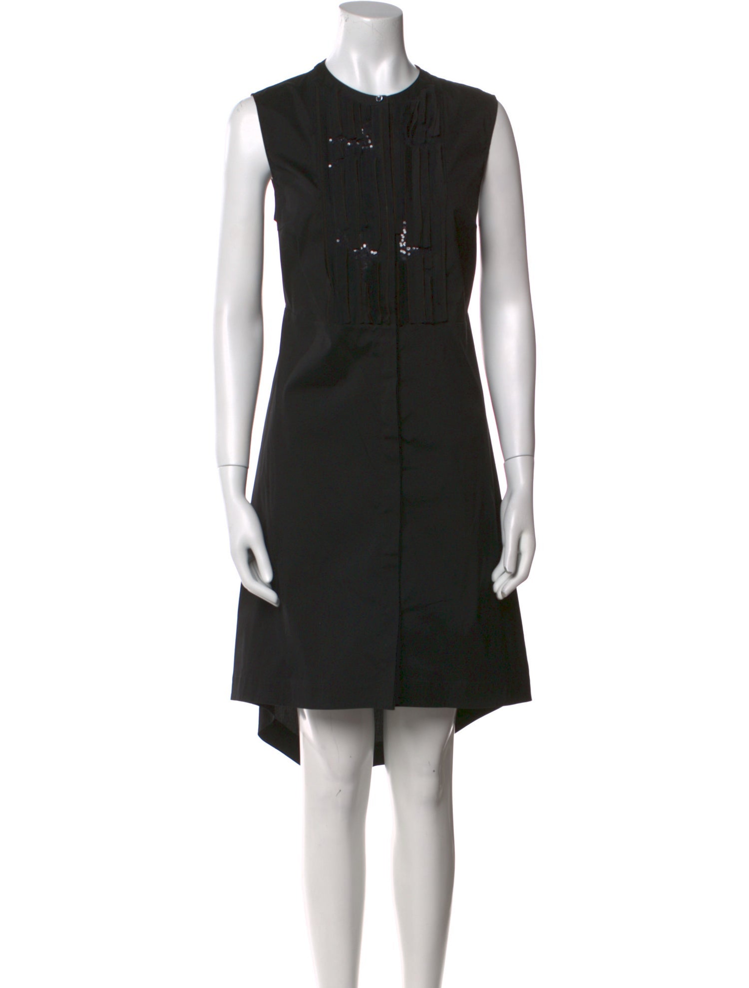 Brunello Cucinelli Crew Neck Midi Length Dress