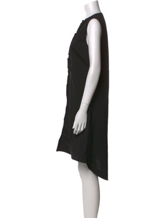 Brunello Cucinelli Crew Neck Midi Length Dress