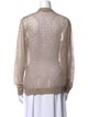 Brunello Cucinelli Cashmere Lace Pattern Sweater