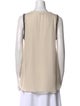 Brunello Cucinelli Silk V-Neck Blouse