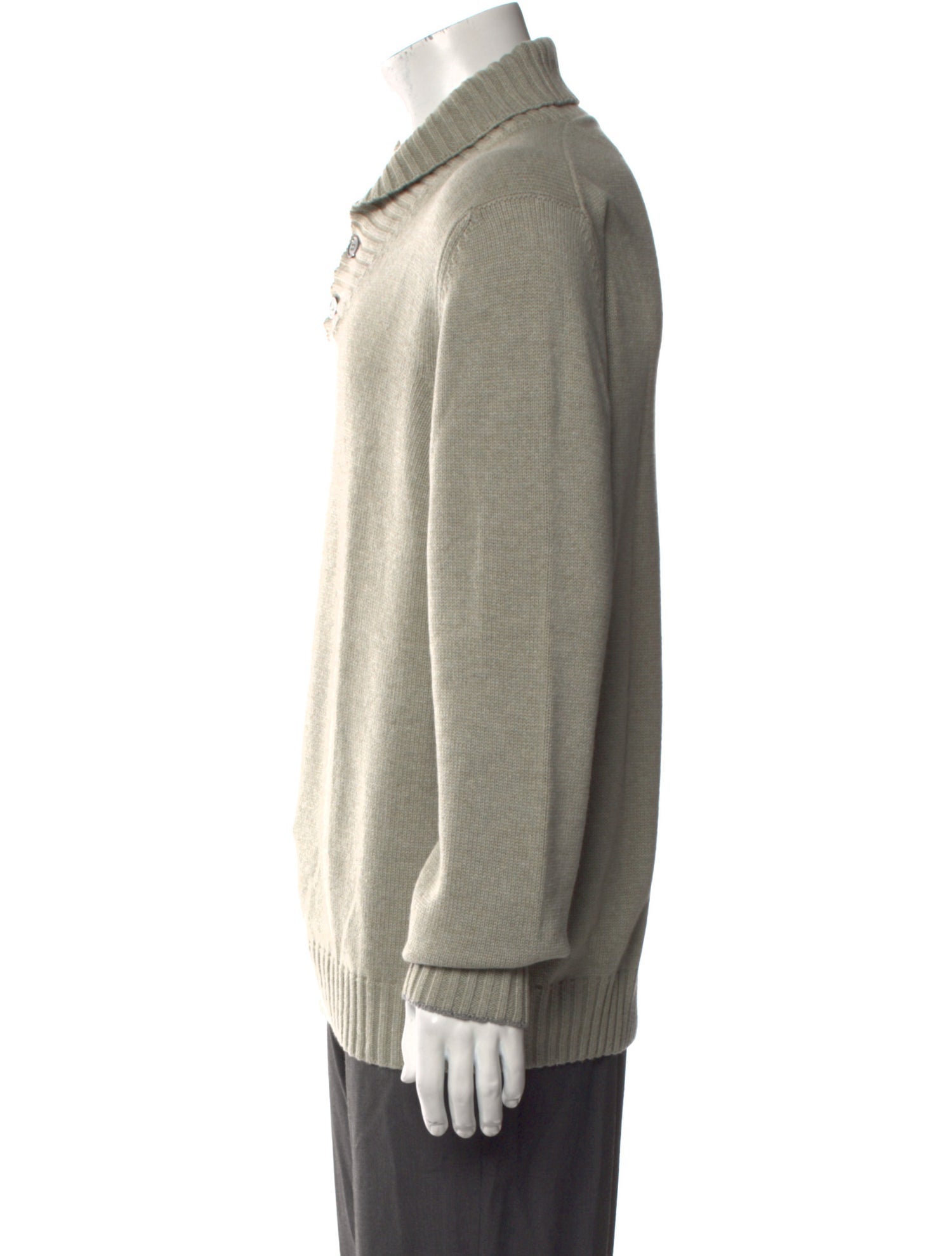Brunello Cucinelli Cashmere Mock Neck Polo Sweater