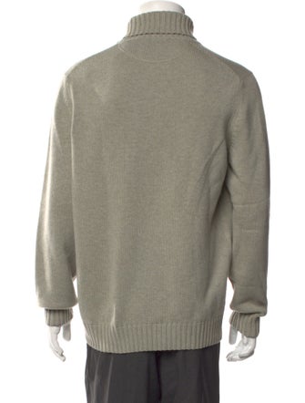 Brunello Cucinelli Cashmere Mock Neck Polo Sweater