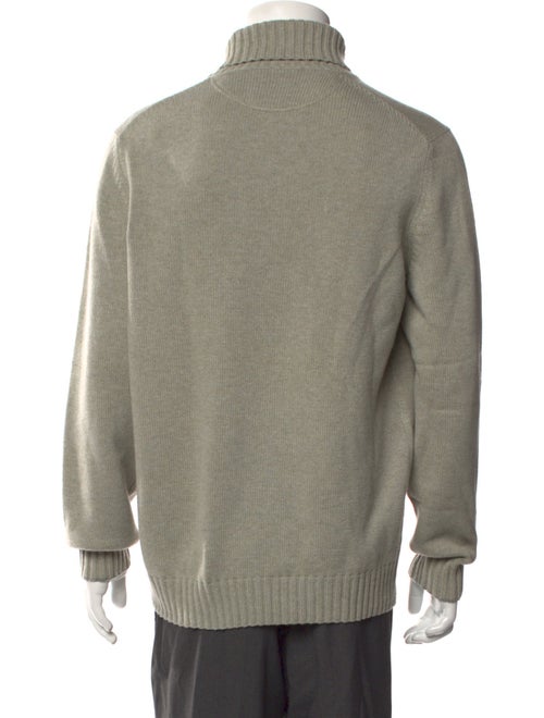Brunello Cucinelli Cashmere Mock Neck Polo Sweater