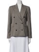 Brunello Cucinelli Virgin Wool Striped Blazer