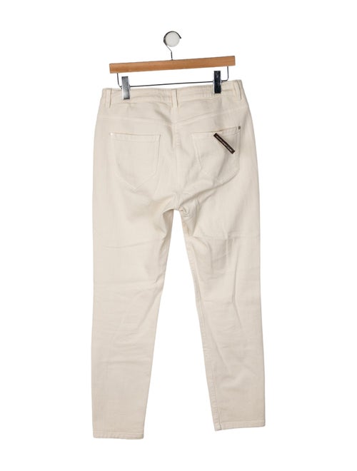 Brunello Cucinelli Mid-Rise Straight Leg Jeans