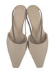 Brunello Cucinelli Monili Leather Mules