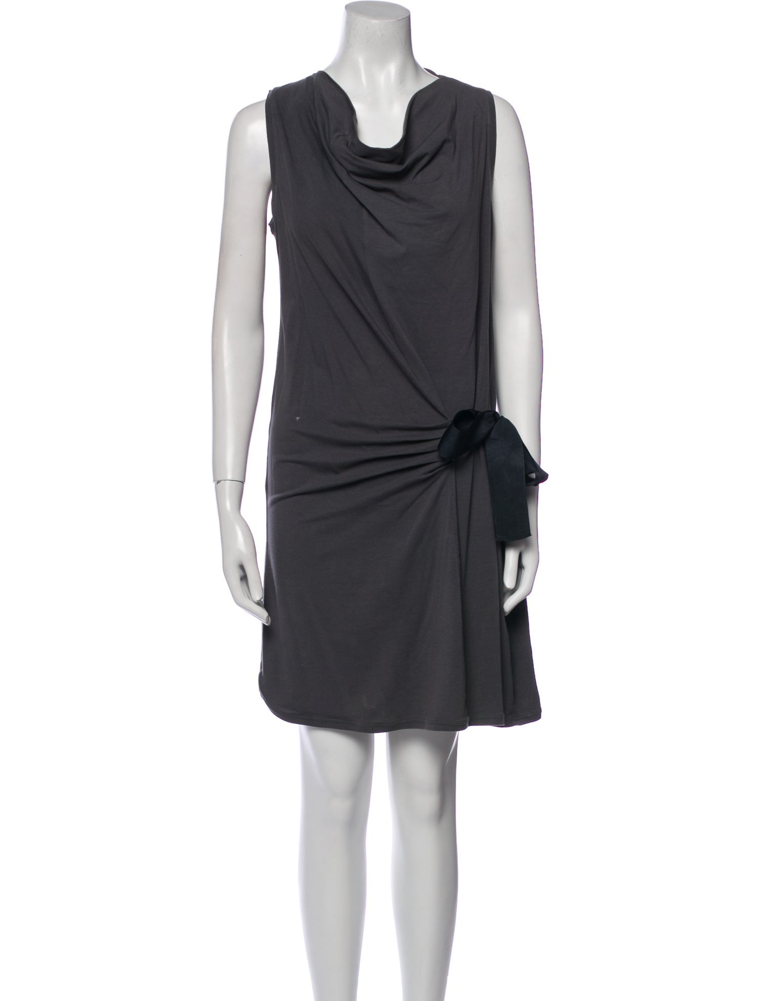 Brunello Cucinelli Cowl Neck Mini Dress