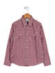 Brunello Cucinelli Boys' Plaid Dress Shirt