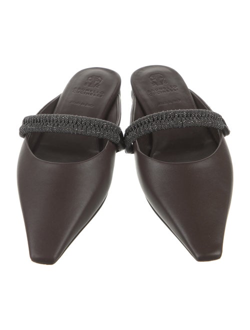 Brunello Cucinelli Leather Mules
