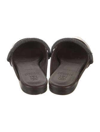 Brunello Cucinelli Leather Mules