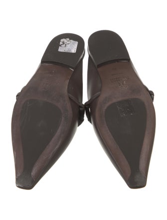 Brunello Cucinelli Leather Mules
