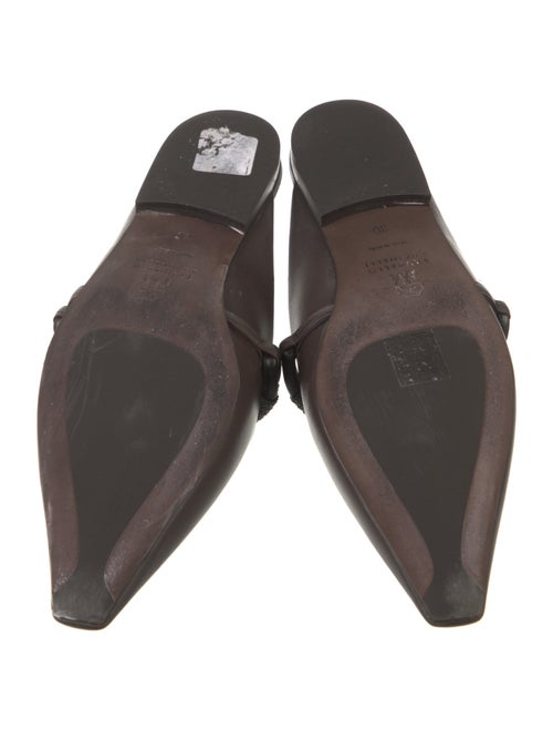 Brunello Cucinelli Leather Mules