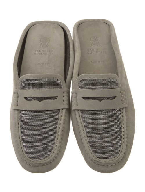 Brunello Cucinelli Suede Mules