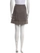 Brunello Cucinelli Virgin Wool Mini Skirt