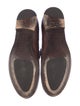 Brunello Cucinelli Leather Beaded Accents Loafers