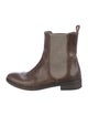 Brunello Cucinelli Leather Chelsea Boots