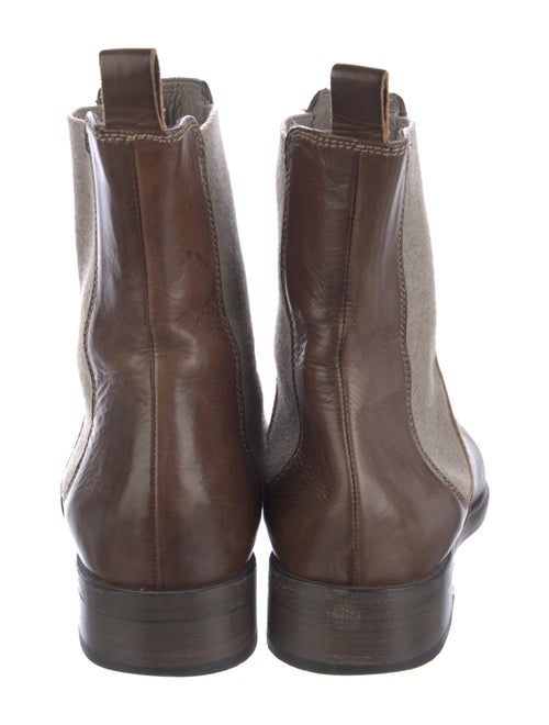 Brunello Cucinelli Leather Chelsea Boots