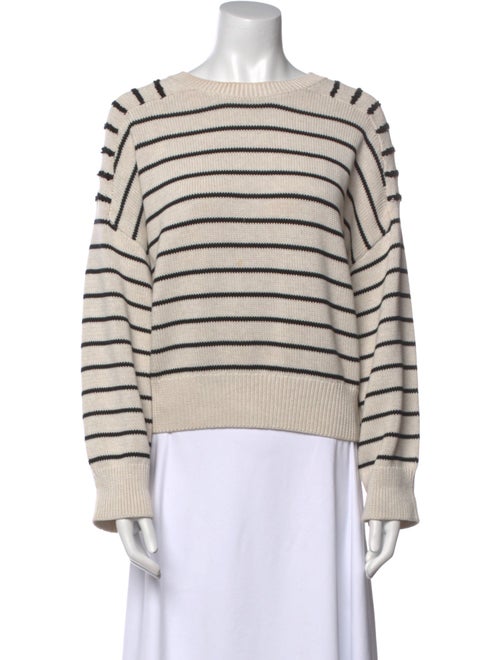 Brunello Cucinelli Striped Crew Neck Sweater