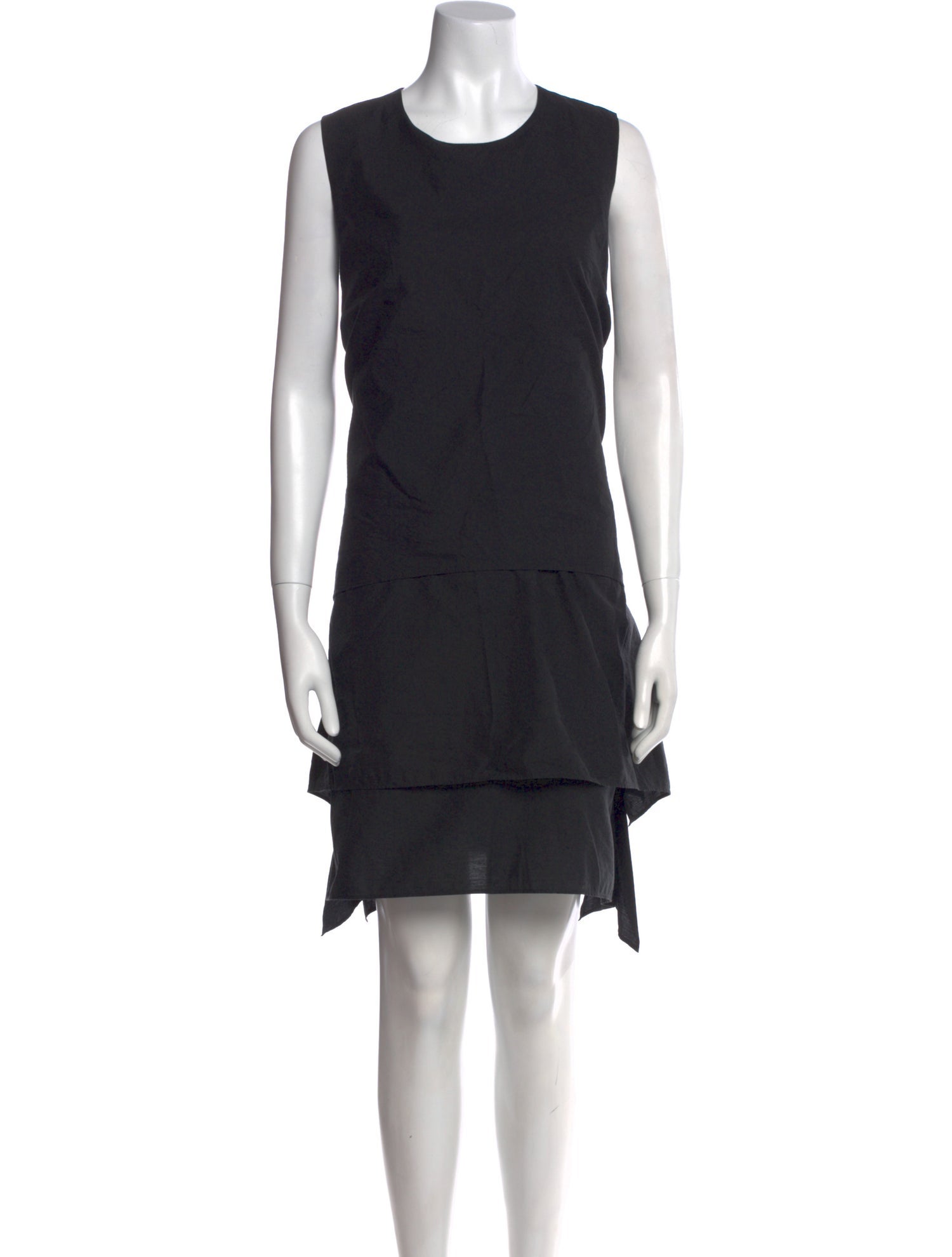 Brunello Cucinelli Crew Neck Mini Dress