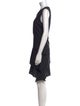 Brunello Cucinelli Crew Neck Mini Dress