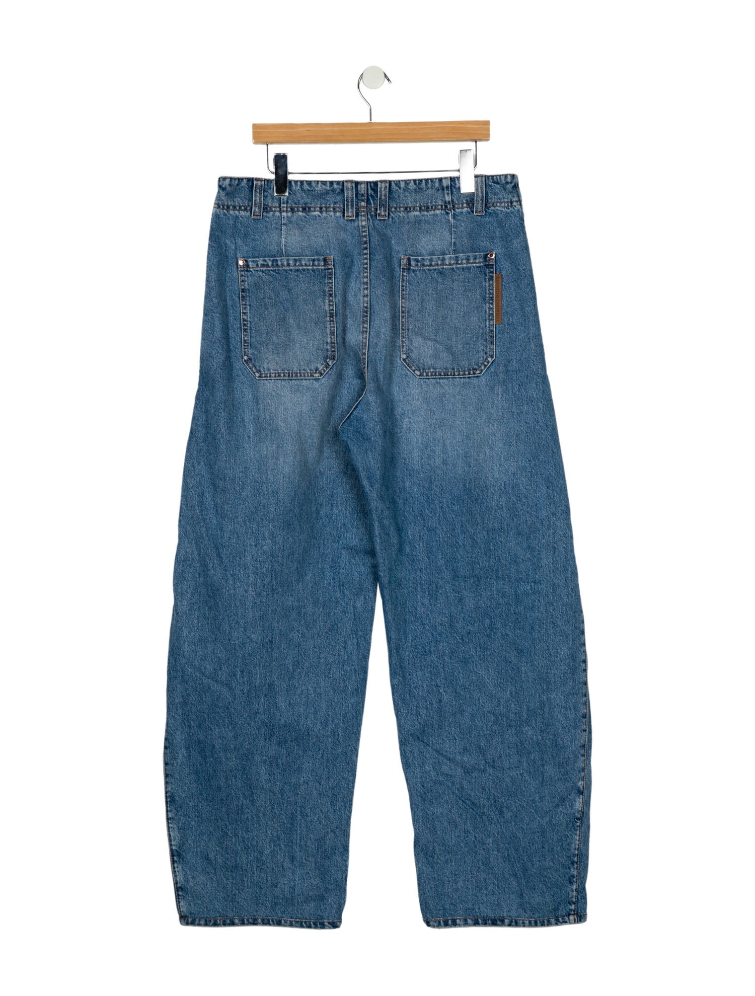 Brunello Cucinelli High-Rise Wide Leg Jeans