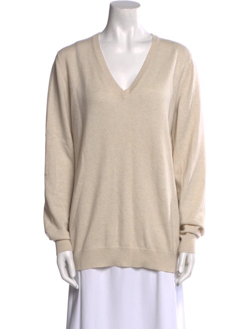 Brunello Cucinelli Cashmere V-Neck Sweater