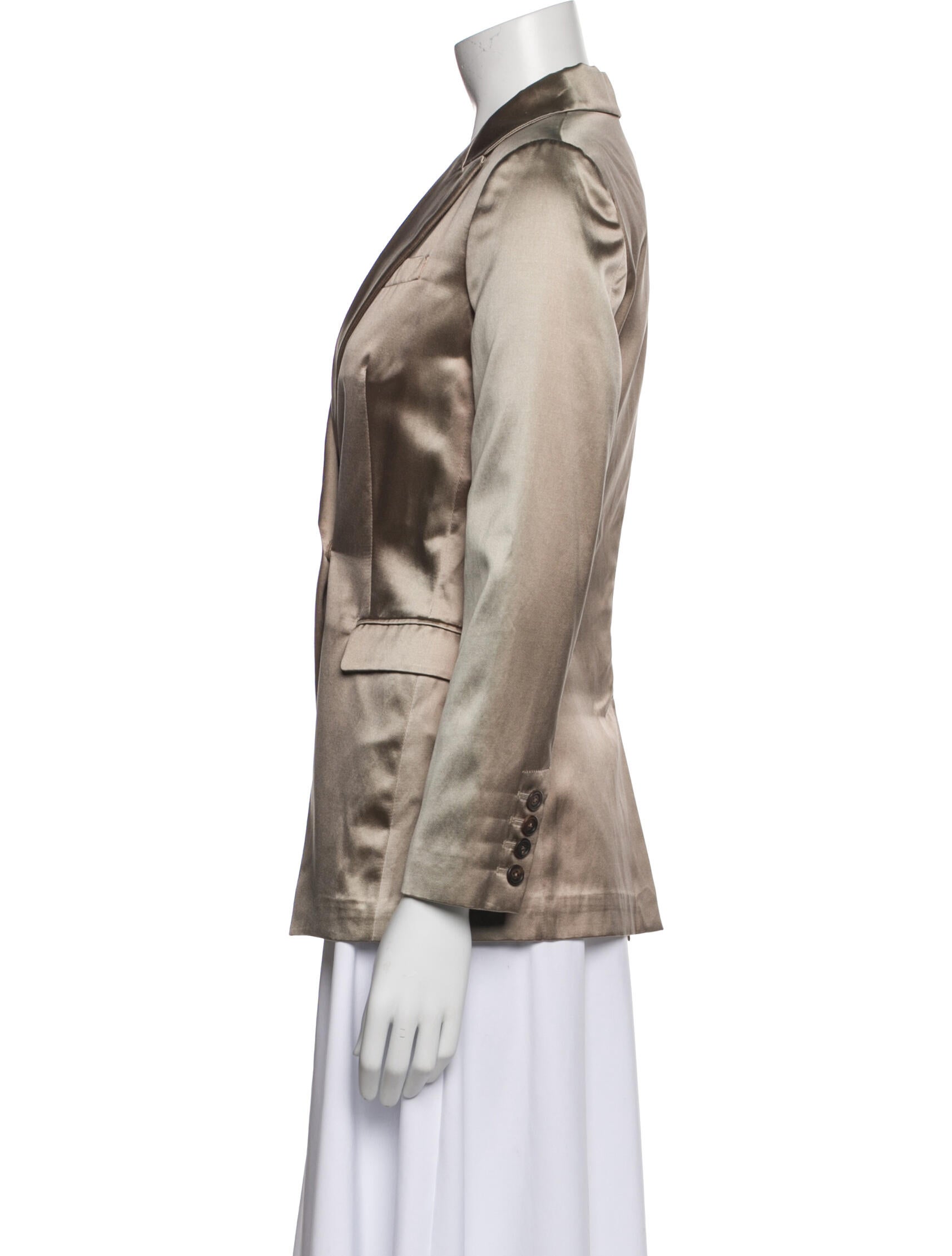 Brunello Cucinelli Silk Blazer w/ Tags