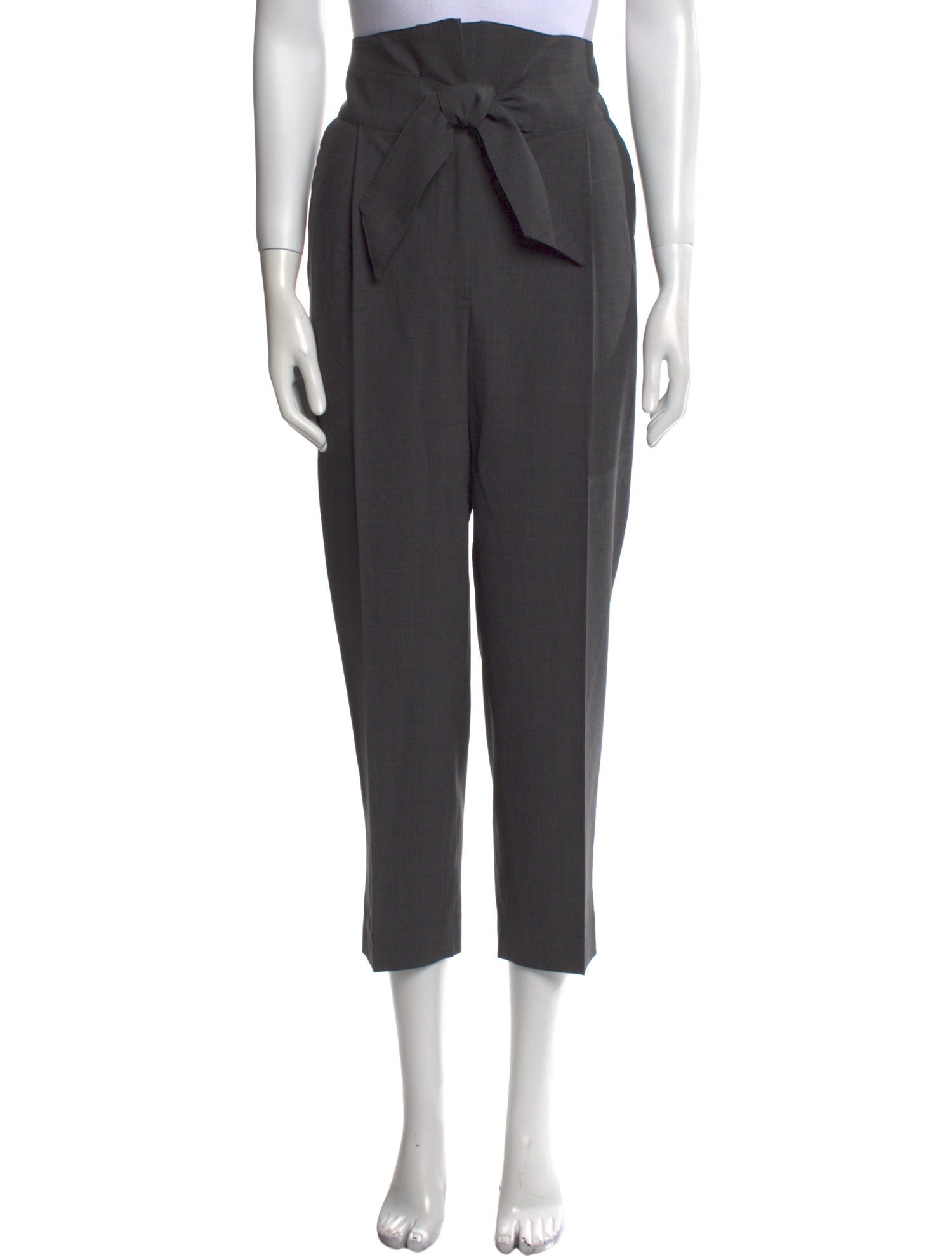 Brunello Cucinelli Virgin Wool Straight Leg Pants