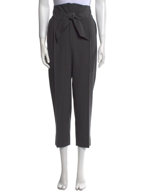 Brunello Cucinelli Virgin Wool Straight Leg Pants