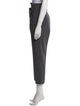 Brunello Cucinelli Virgin Wool Straight Leg Pants