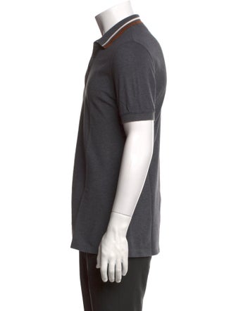 Brunello Cucinelli Collar Short Sleeve Polo Shirt