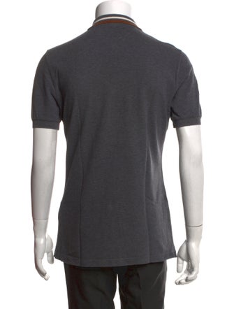 Brunello Cucinelli Collar Short Sleeve Polo Shirt