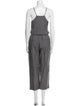 Brunello Cucinelli Virgin Wool V-Neck Jumpsuit