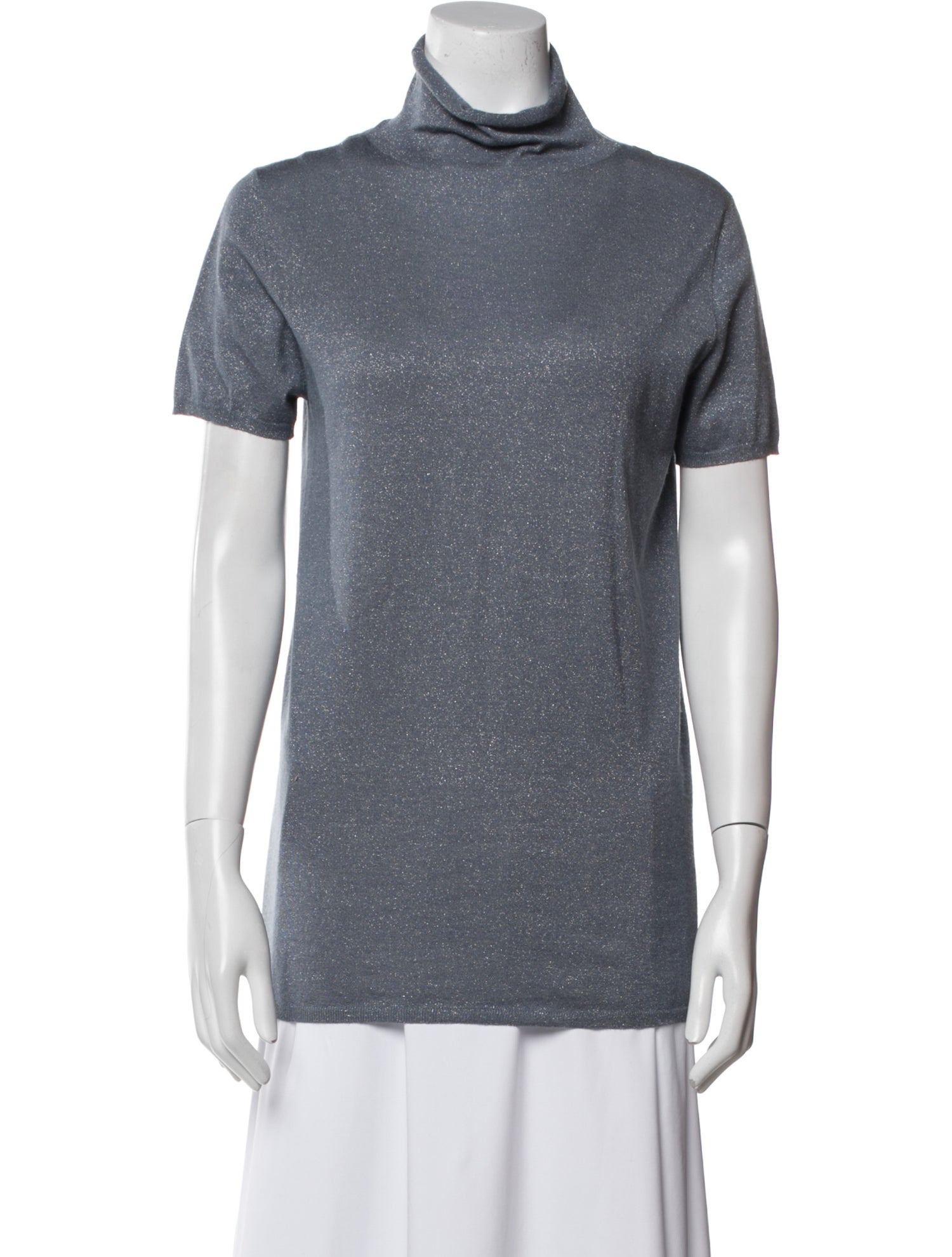 Brunello Cucinelli Cashmere Turtleneck Top