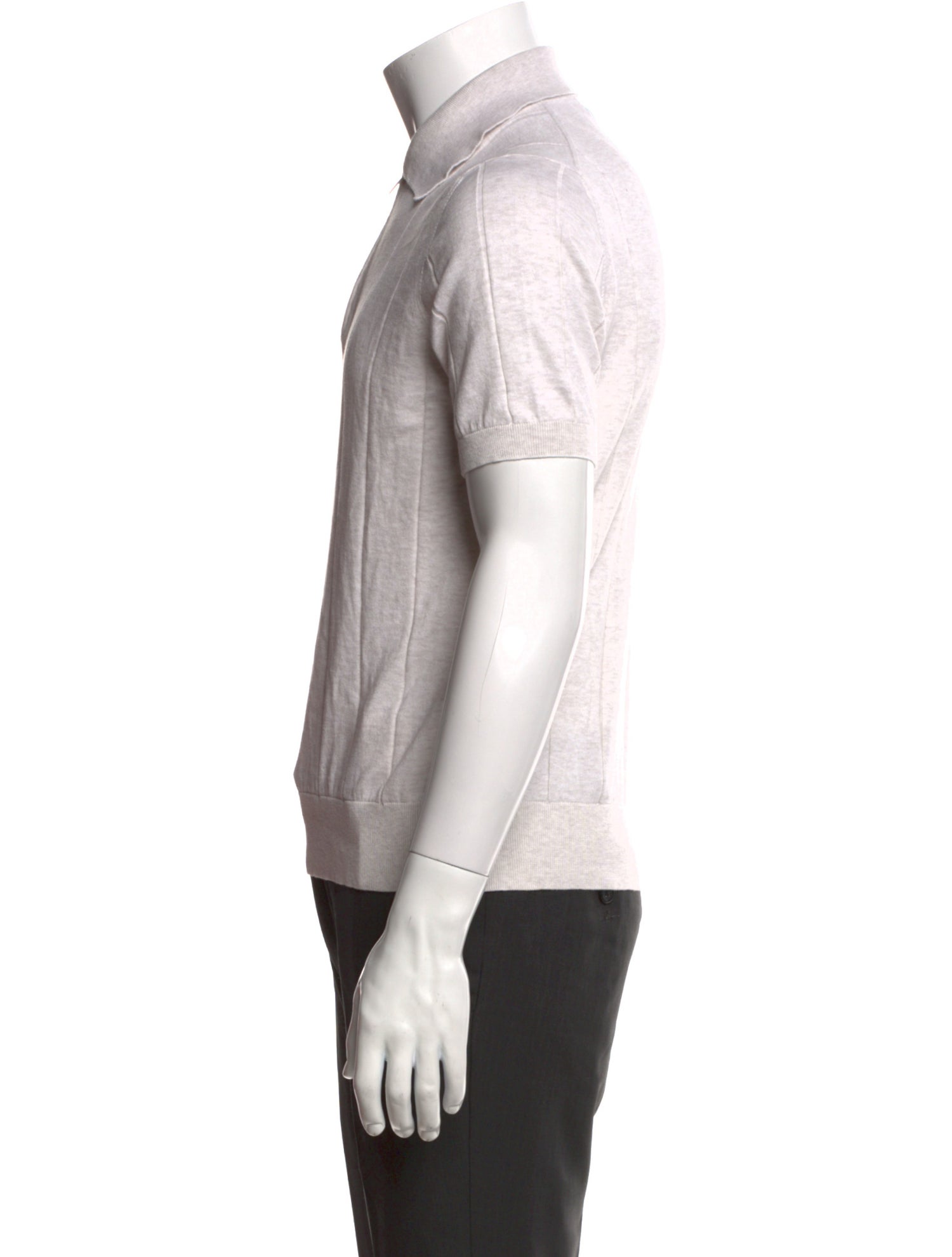 Brunello Cucinelli Crew Neck Short Sleeve Polo Shirt